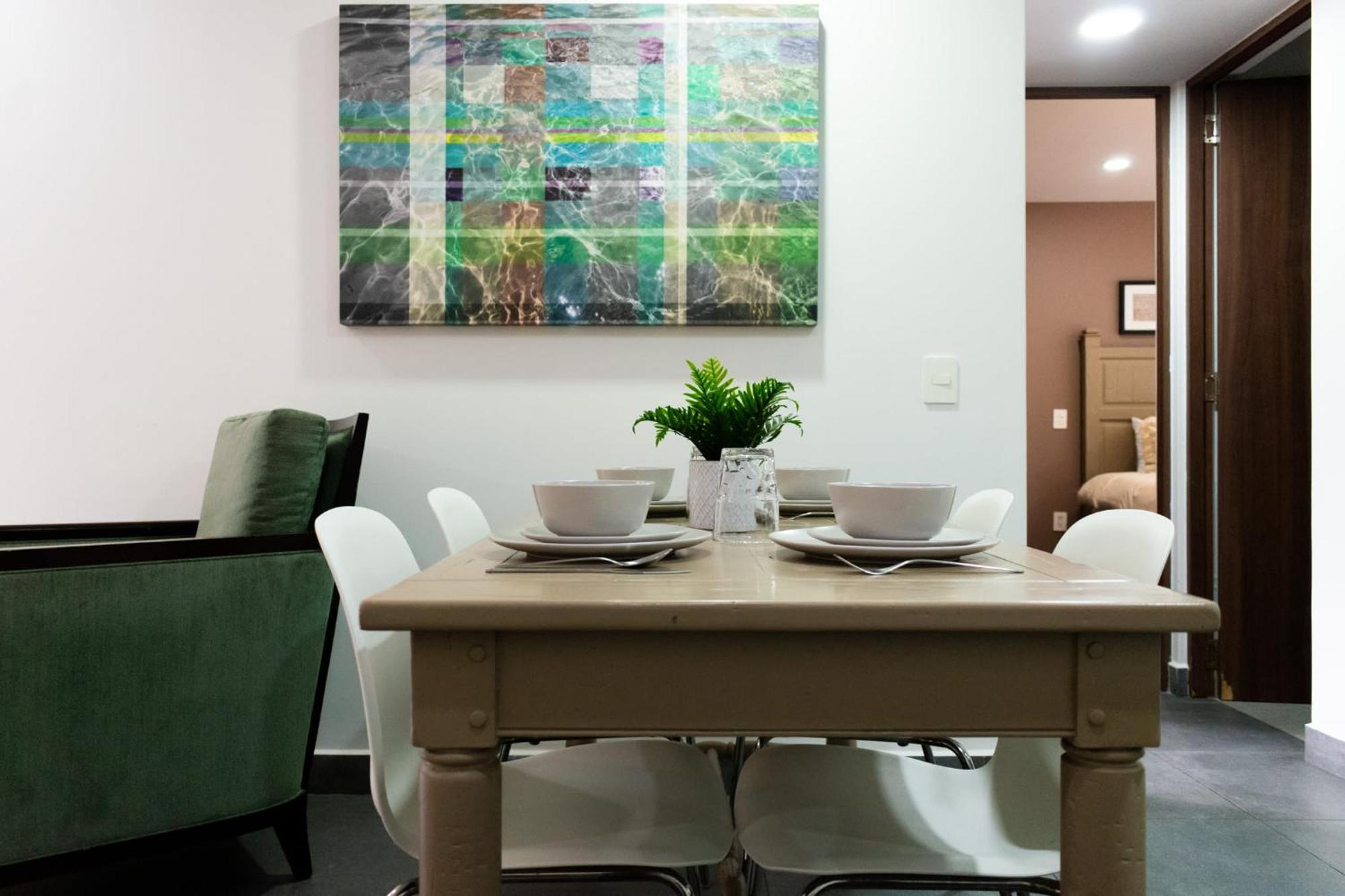 멕시코 시 Terraza Departamento Cerca De Santa Fe Kingsize 아파트 외부 사진